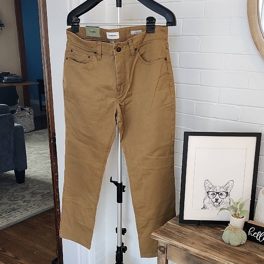 Goodfellow Camel Pants, 34x30